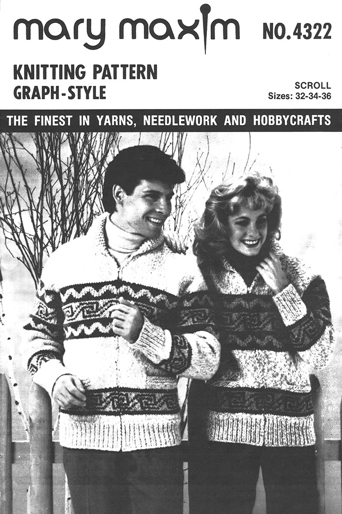 Patrón de cárdigan de desplazamiento