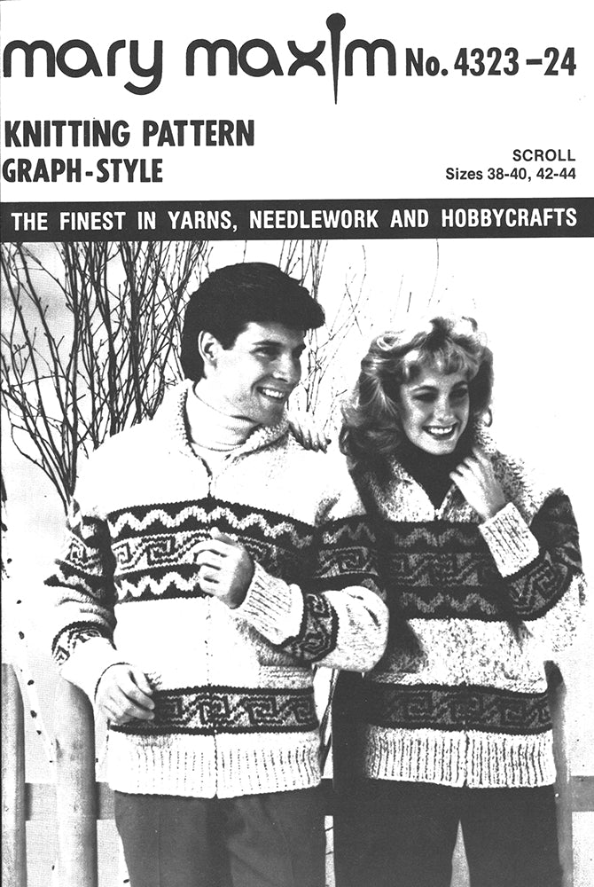 Patrón de cárdigan de desplazamiento