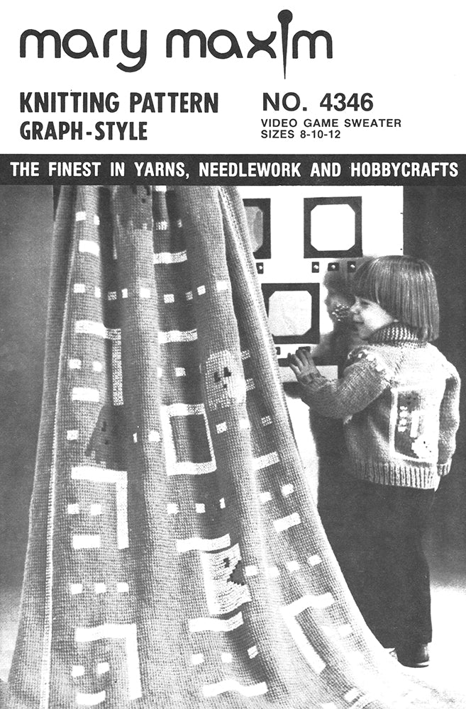 Patrón de suéter de videojuego