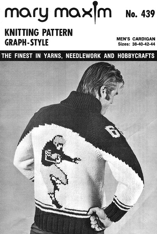 Men's Football Player Cardigan Pattern
