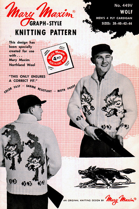 Wolf Cardigan Pattern