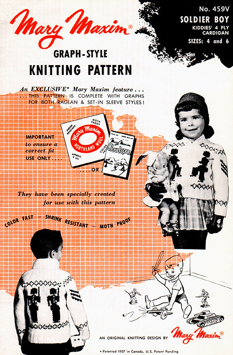 Modèle de cardigan pour garçon soldat
