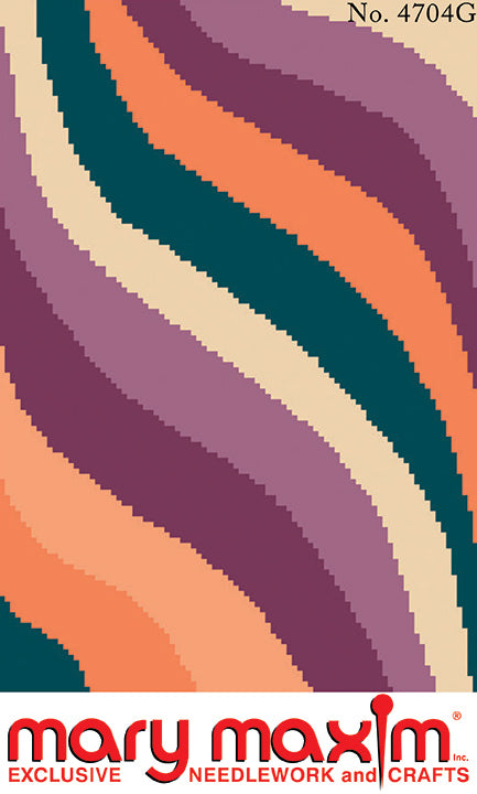 Patrón de alfombra de ondas