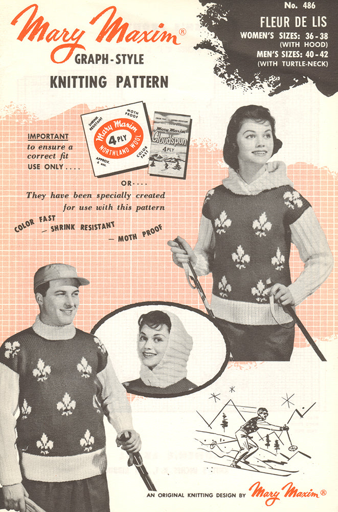 Patrón de flor de lis