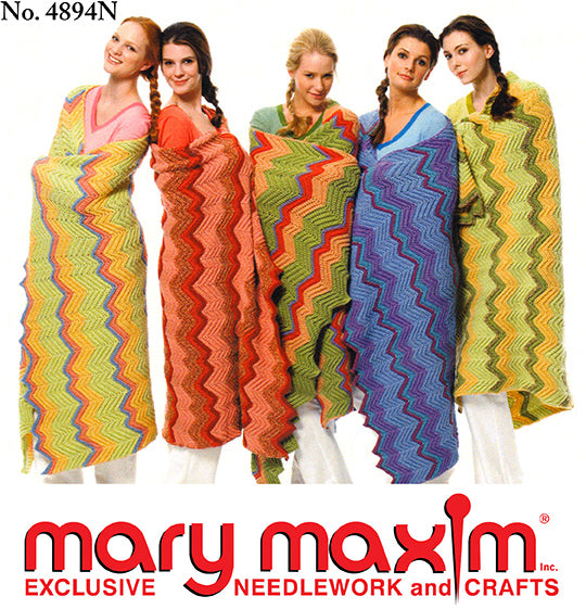 Bernat Ripple Afghan Pattern