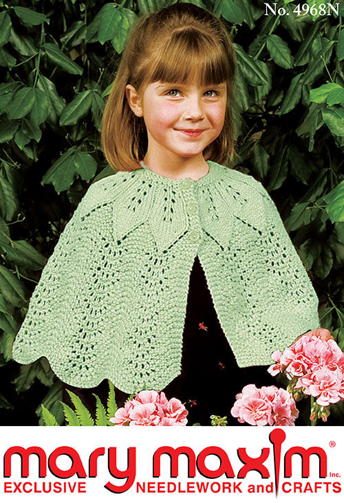 Feather and Fan Cape Pattern