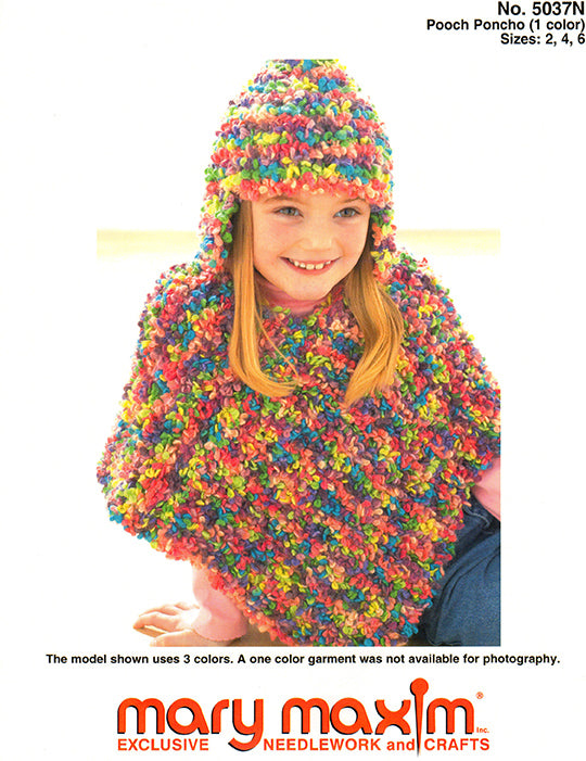 Poncho de perro con estampado de 1 color