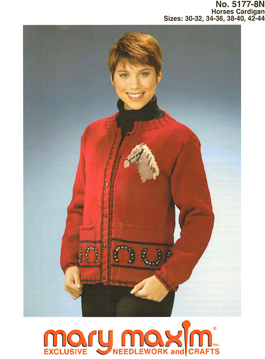 Horses Cardigan Pattern
