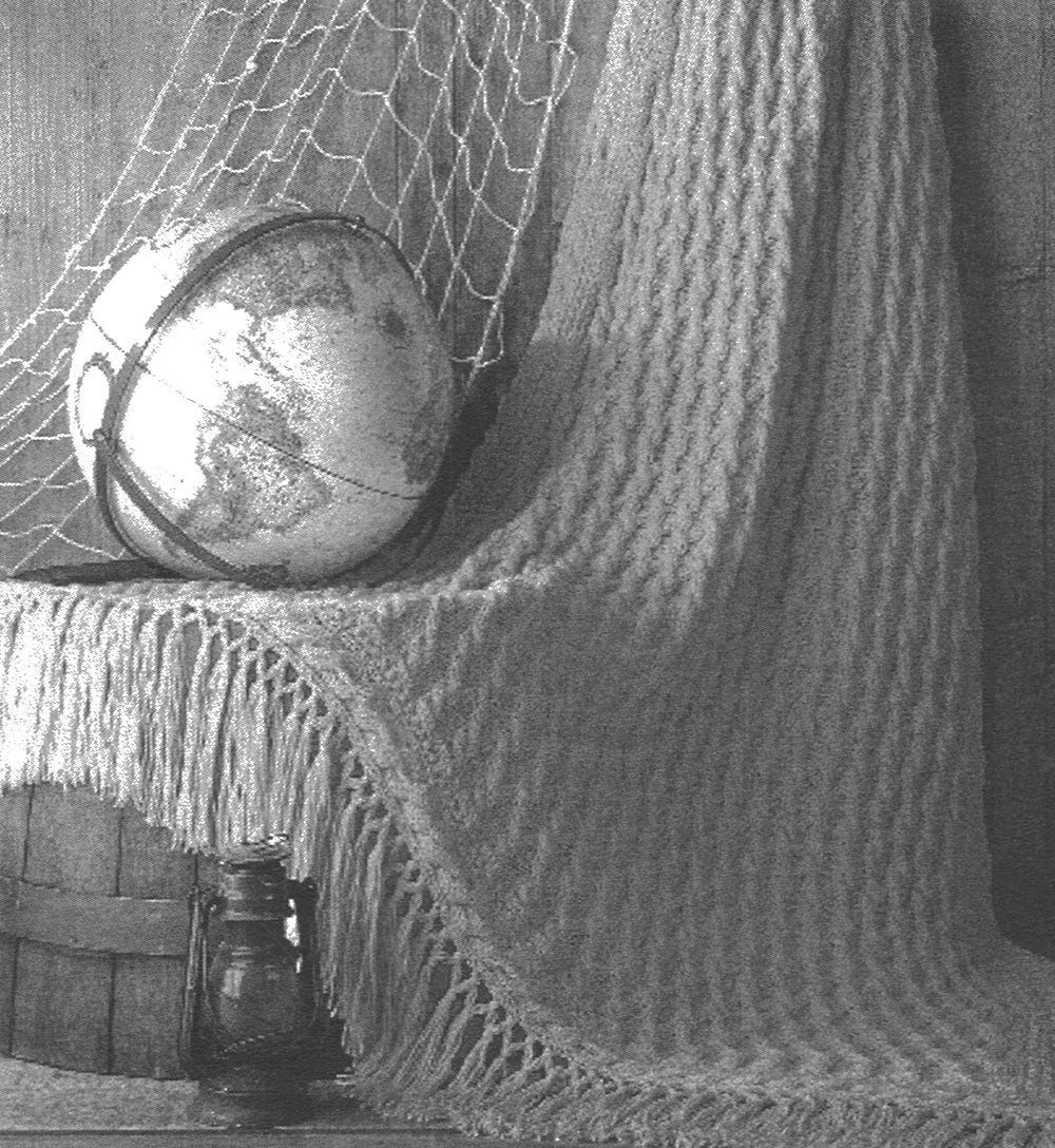 Patrón afgano cableado