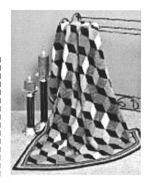 Shadow Blocks Afghan Pattern