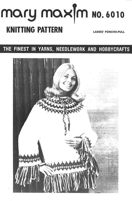 Poncho pour femme - Modèle de pull