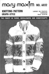 Ladies' or Youth's Cardigan Pattern