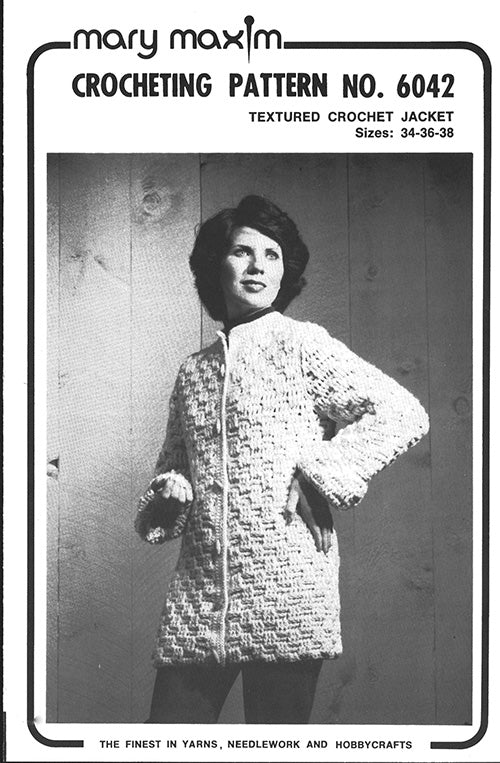 Textured Crochet Jacket Pattern