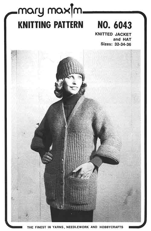 Knitted Jacket & Hat Pattern