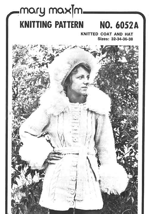 Knitted Coat & Hat Pattern
