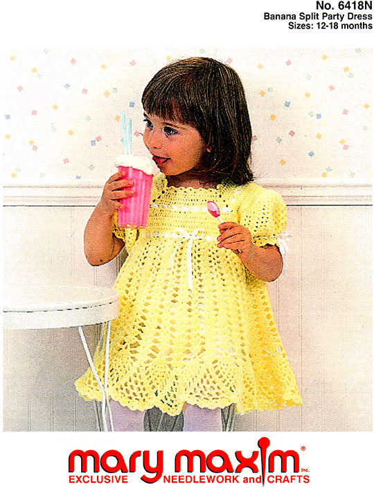 Banana Split Party Dress Pattern