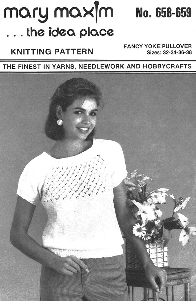 Patrón de jersey de yugo elegante