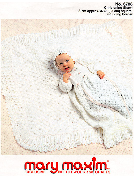 Patrón Mantón De Bautizo