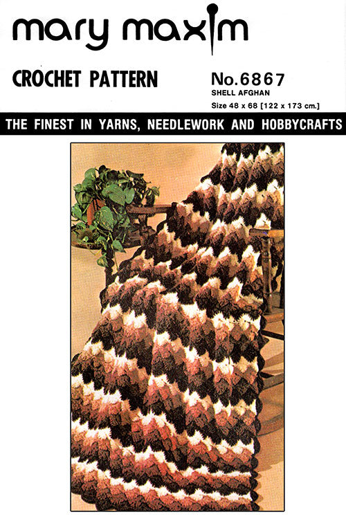 Patrón afgano de concha