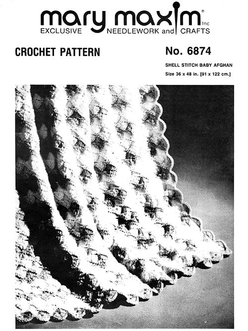 Shell Stitch Baby Afghan Pattern