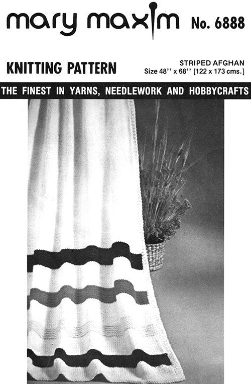 Striped Afghan Pattern