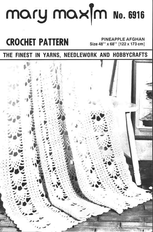 Pineapple Afghan Pattern