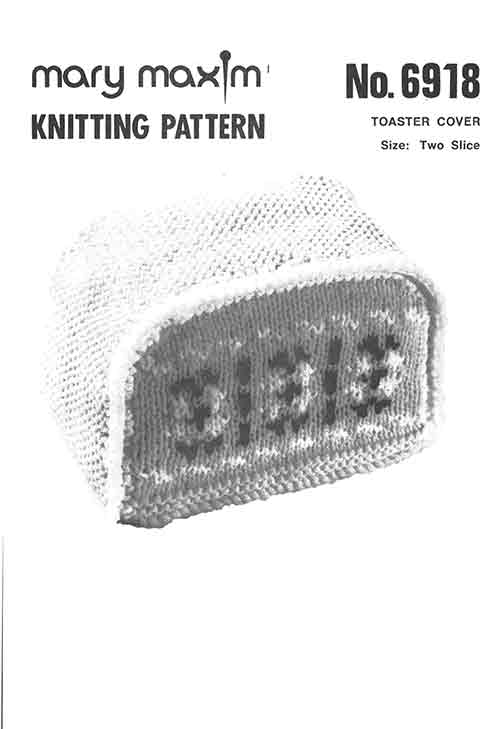 Toaster Cover Pattern