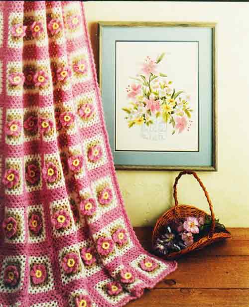 Prairie Rose Afghan Pattern