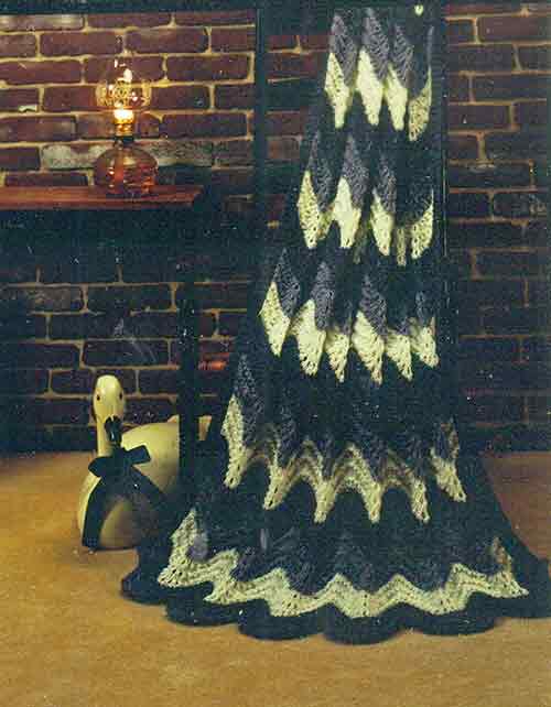 Feather & Fan Afghan Pattern