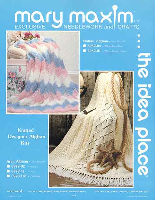 Mohair Afghan Pattern