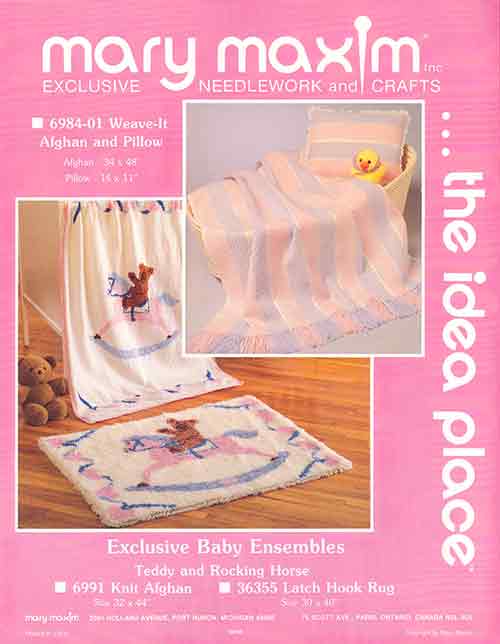 Rocking Horse/Teddy Afghan Pattern