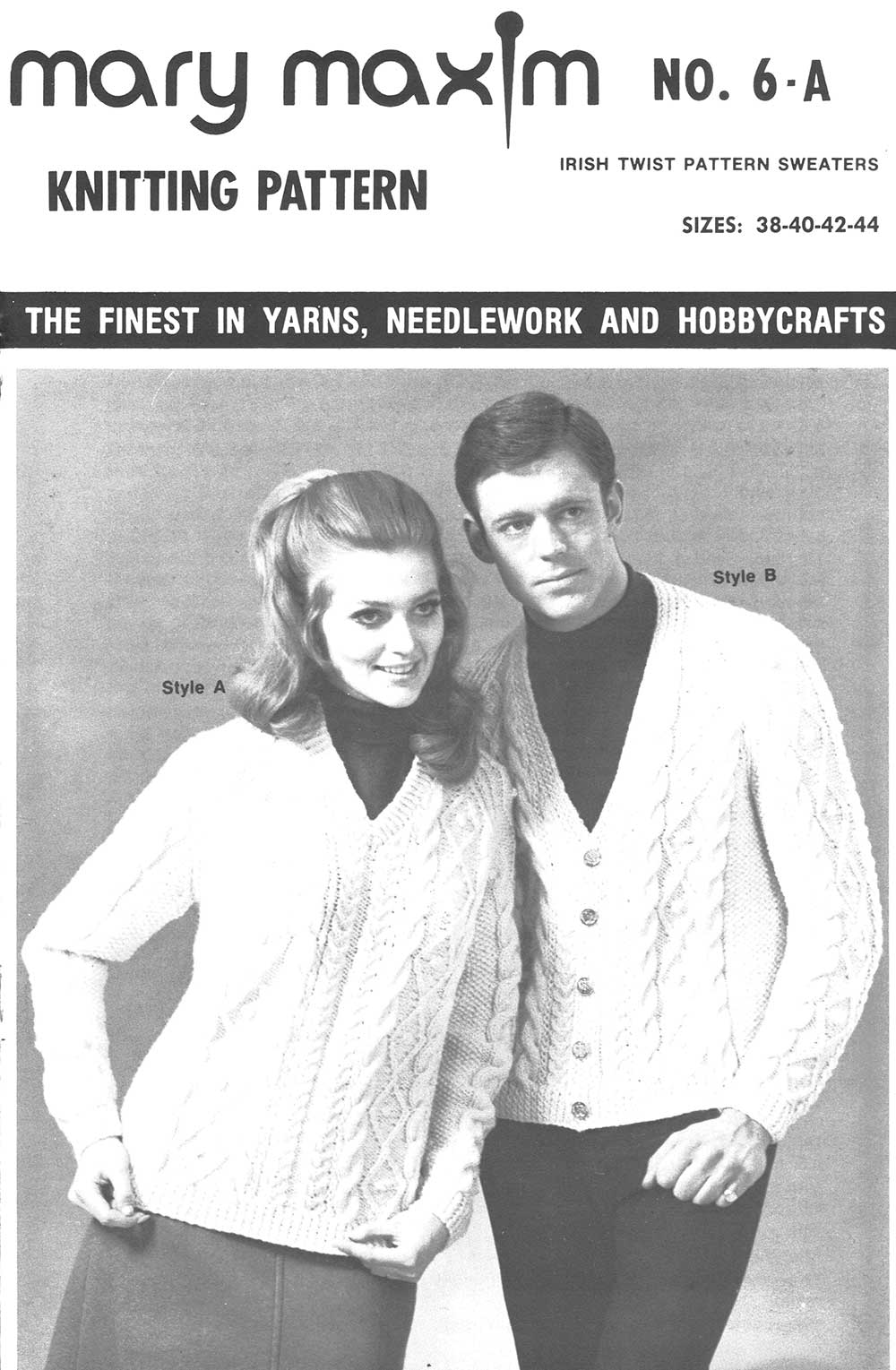 Patrón de suéter irlandés torcido