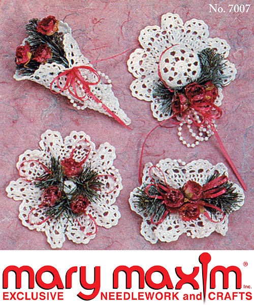 Victorian Doily Ornaments Pattern