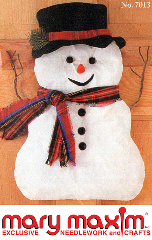 Snowman Wall Hanging Pattern