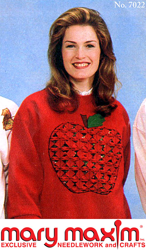 Apple Sweatshirt Pattern