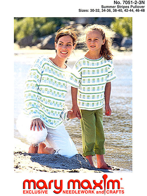 Summer Stripes Pullover Pattern