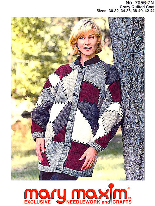 Crazy Quilted Coat Pattern