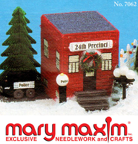 Patrón de estación de policía