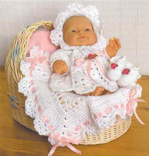 Baby Chloe Outfit & Blanket Pattern