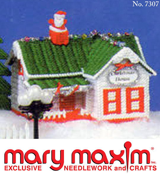 Modèle de maison de Noël