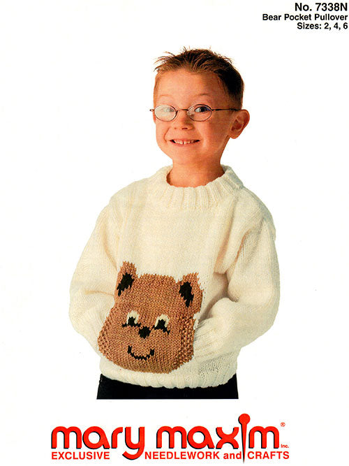Bear Pocket Pullover Pattern
