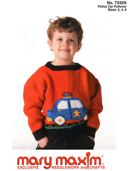 Police Car Pullover Pattern