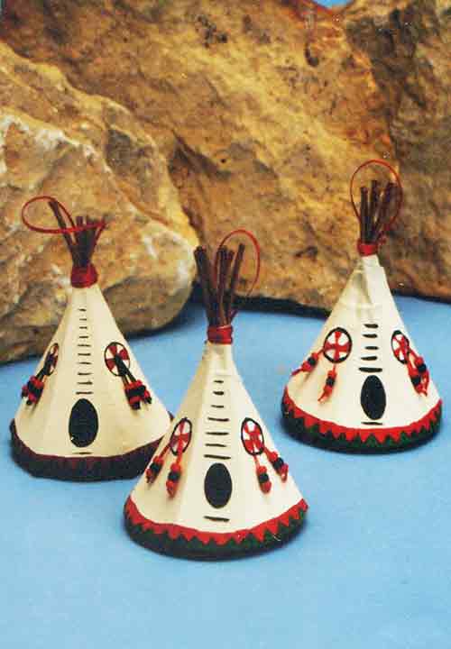 Teepee Ornaments Pattern