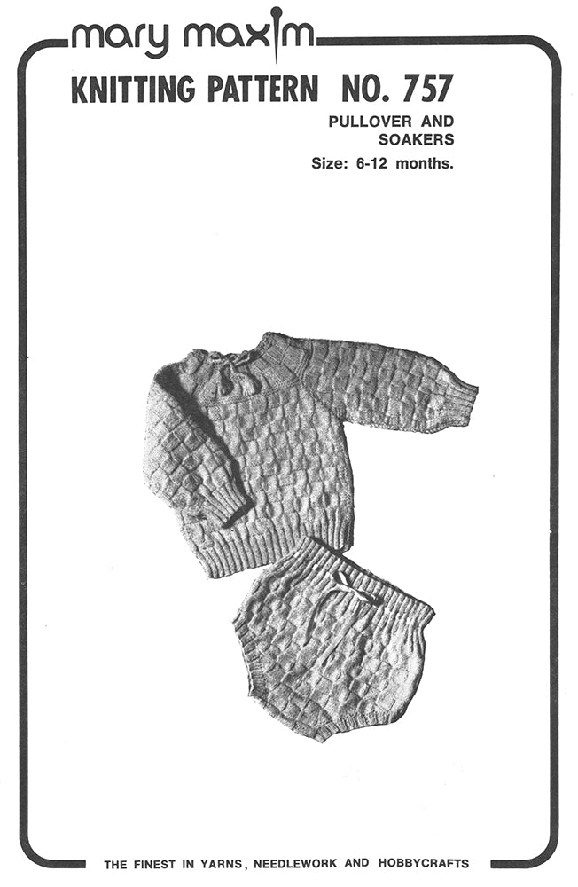 Patrón de jersey y empapadores