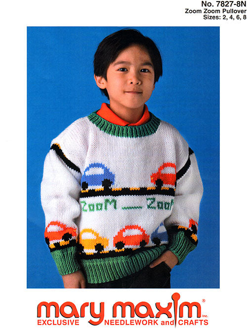 Zoom Zoom Pullover Pattern