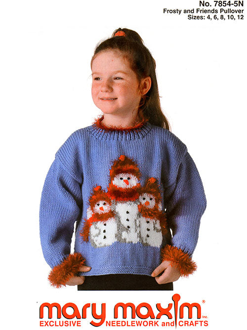 Frosty and Friends Pullover Pattern
