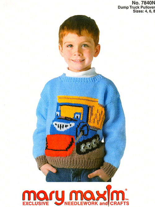 Dump Truck Pullover Pattern