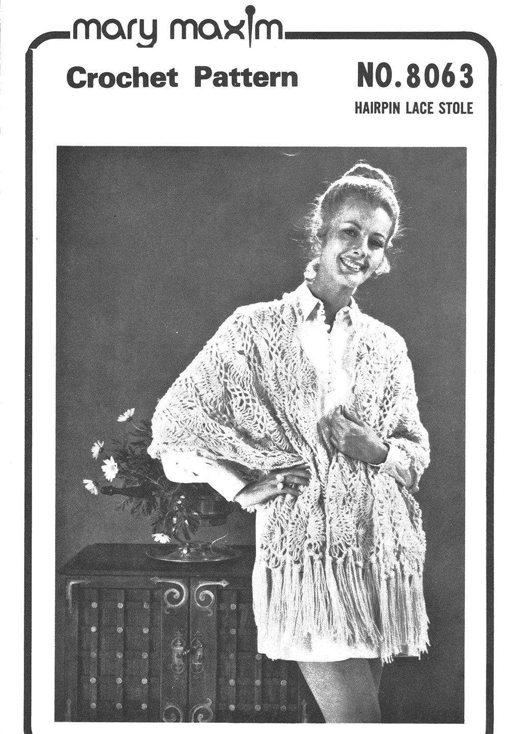 Hairpin Lace Stole Pattern