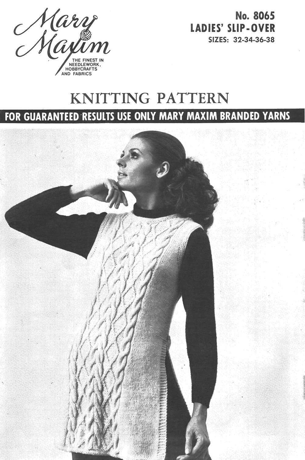 Patron de slip-over pour femme