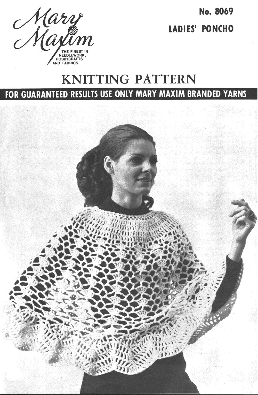 Ladies' Poncho Pattern